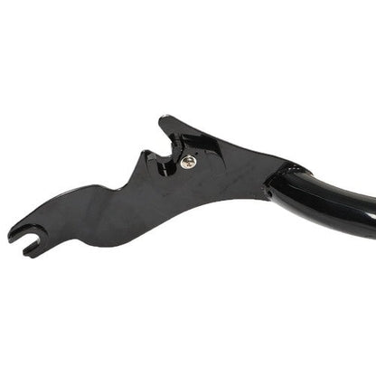 16" Backrest Sissy Bar For CVO Touring Road King Glide Street Glide Black 09-21