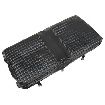 For Club Car Precedent Seat Cushion Black Golf Cart Diamond Seat Cover Kit