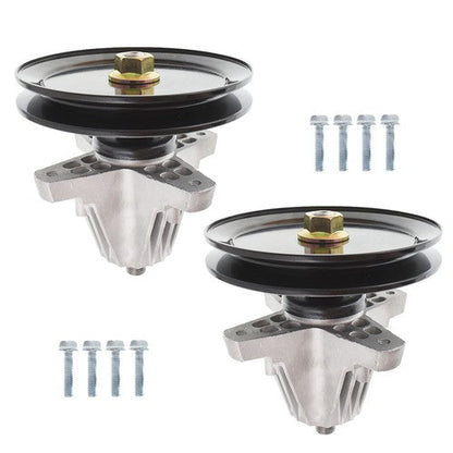 2pc Spindle Assembly For MTD Lt46 LX46 46" Deck 918-06977A 618-06977 618-06977A