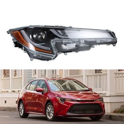 Headlight Replacement Fit For Toyota Corolla 2020-2021 Right Side Lens Halogen