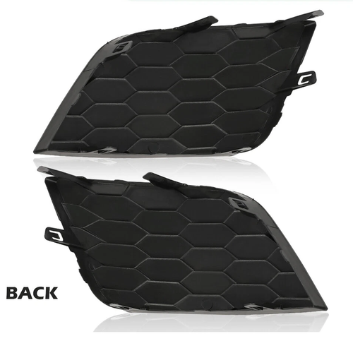 Pair Front Bumper Fog Light Cover for Nissan Sentra 2016-2019 Left Right