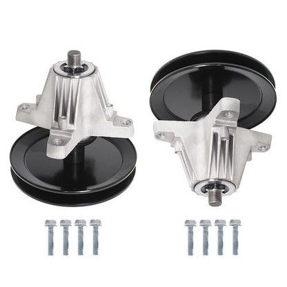2pc Spindle Assembly For MTD Lt46 LX46 46" Deck 918-06977A 618-06977 618-06977A