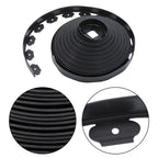 64pcs Anchoring Spik L-shaped 100FT Garden Edge Lawn Grass Stone Isolation Strip