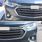 Front Bumper Grille Upper Grill Chrome for Chevrolet Traverse 2018-2021