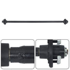 For trailers RVs trucks 4 lug-4' 57' Hub Face Trailer Axle w/ U-Bolt Kit 2000lbs