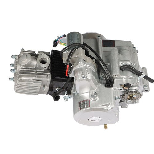 125cc 4 Stroke ATV Engine Motor 3-Speed Semi Auto w/Reverse Electric Start US