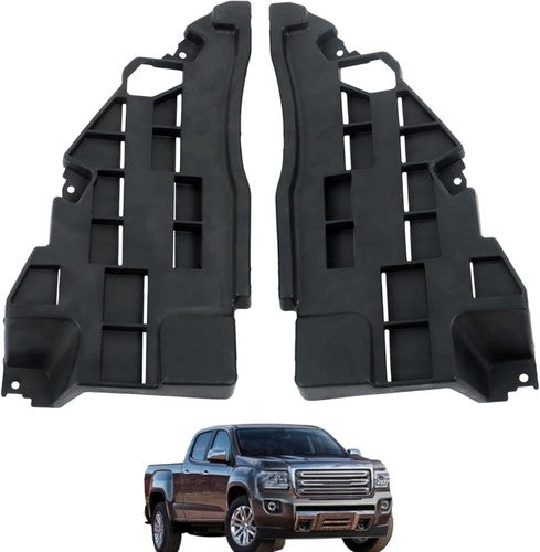 Bumper Trim Set Front Left Right Primed for Chevrolet for Colorado 2015 2020