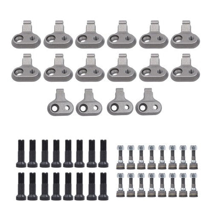 For Toro Stx-38 Stump Grinder Teeth Kit 48Pack Complete w/16 Teeth 2-1/2 Bolts