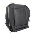 Driver&passenger Bottom Seat Cover Fit For Hummer H3 2006-2010 Black Leather