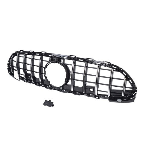For Mercedes Benz C200 C300 W/AMG Line C43 AMG 2022+ Chrome Front Bumper Grille