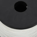 1/8 inch White Dacron Polyester Rope - 500 Foot Spool | Solid Braid
