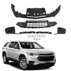 New Front Bumper&Grill&Fog Lamp Cover&Bracket For Chevrolet Traverse 2018-2020