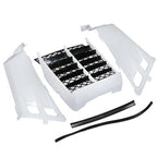 For Yamaha Banshee 350 1987-2005 2006 Gas Tank Side Cover Grill Plastic White