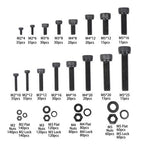 1600Pcs Metric Screw Assortment,M2 M3 M4 M5 Screws Nuts and Bolts Assortment Kit