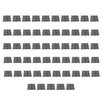 55PCS 12x12" Interlocking Drainage Floor Tiles Modular Interlocking Tile Black