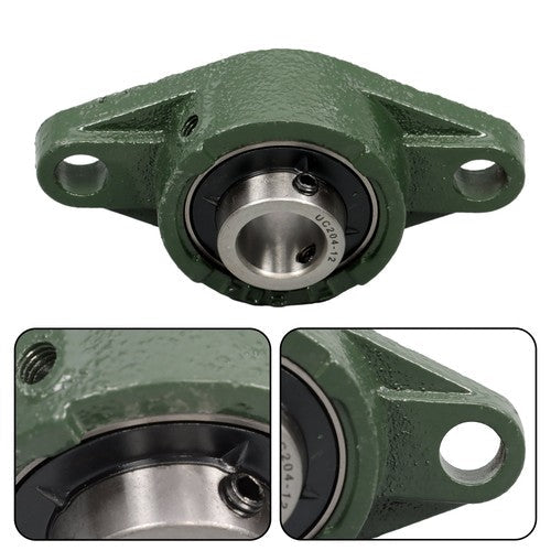 UCFL204-12 Pillow Block Bearing 3/4" Bore 6Pcs Self-Aligning Solid Base