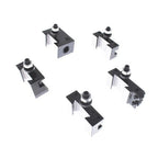 6Pcs AXA 250-100 Piston Quick Change Tool Post Holder Set For Lathe 6 - 12"
