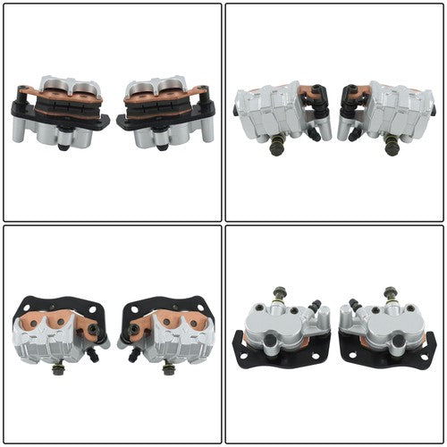 2004-2007 For YAMAHA RHINO 660 YXR660 FRONT LEFT & RIGHT BRAKE CALIPERS ATV