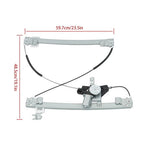 For Nissan Pathfinder 2013-2021 Power Window Regulator w/ Motor  Front Right