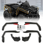 Front and Rear Mud Flaps Mud Guard Accessories for Can Am Outlander 450 500 L Max