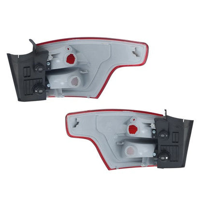 2pcs Left+Right Red Rear Tail Light Brake Lamp For Ford Escape 2013-2016 Halogen