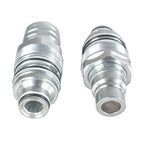 For Bobcat Telescopic Handler(s) Male & Female Flat Face Coupler Kit New