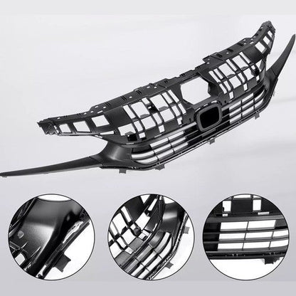 Upper Lower Grill W/Molding Fog Lights Set Fit For Honda Civic 20222-2023 Front