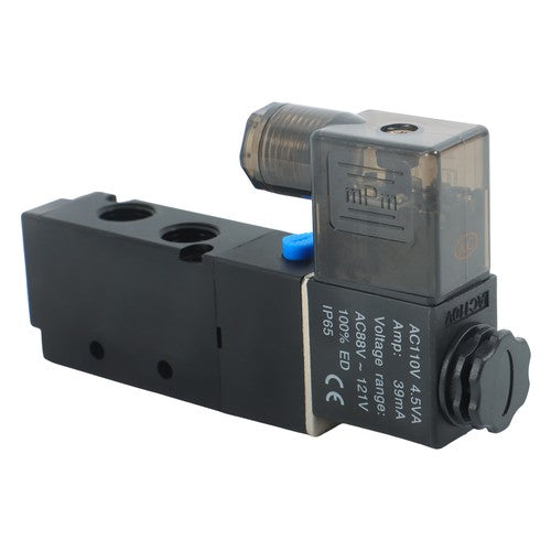 Stock 110VAC Pneumatic Electric Solenoid Air Valve 5 Way 2 Position 4V210-08