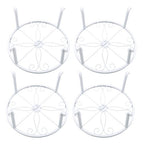 4PCS Plant Stand for Flower Pot Potted Holder Indoor Outdoor Metal 9in