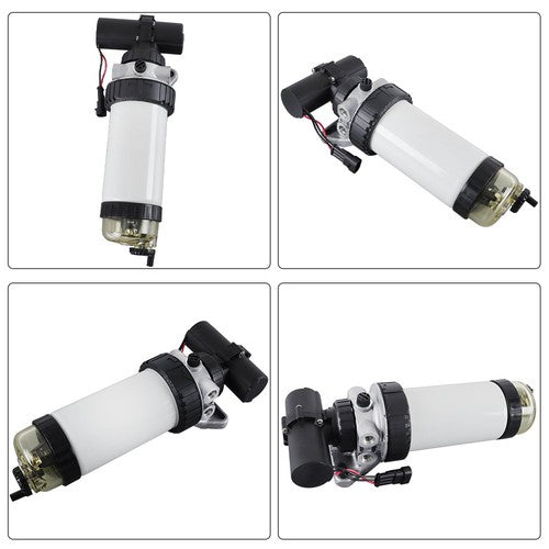 For New Holland LS180 LS190 LX865 Fuel Pump & Filter Assembly 87802238