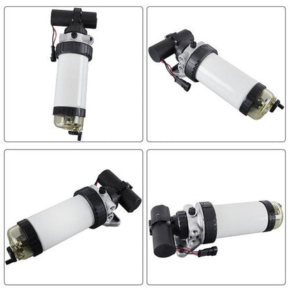 For New Holland LS180 LS190 LX865 Fuel Pump & Filter Assembly 87802238