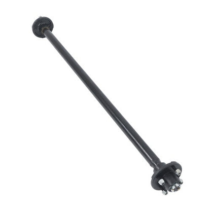 Trailer Axle (with U-Bolt Kit) Fit For 2000lbs 4 lug-4" Idler 58" Hub Face