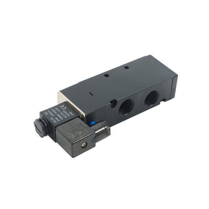 1/2" Inch Pneumatic 5 Way Directional Control Electric Solenoid Valve 12V DC