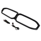 Front Bumper Grille LED Lights Trim Cover For BMW G20 320i 330i M340i 2023-2025