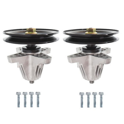 2pc Spindle Assembly For MTD Lt46 LX46 46" Deck 918-06977A 618-06977 618-06977A