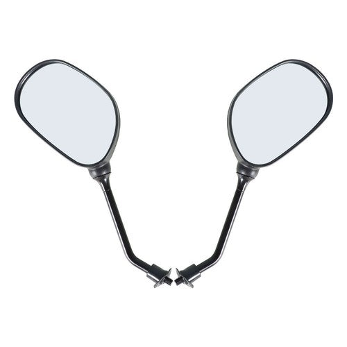 US For Honda Yamaha ATV Rear View Side Mirrors 7/8" Handlebar Mount New