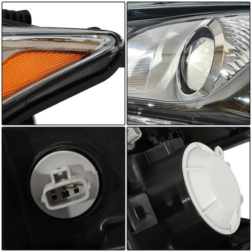 Left / Driver Side HID Headlight Assembly For Nissan Maxima 2009-2014 Headlamp