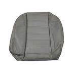 Front Driver Side Bottom Leather Seat Cover Gray for Hummer H2 2003 2007