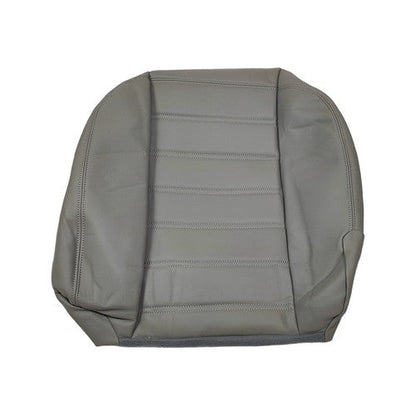 Front Driver Side Bottom Leather Seat Cover Gray for Hummer H2 2003 2007