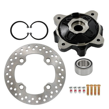 Front Wheel Hub Brake Rotor Kit For Polaris RZR570 RZR900 ACE570 ACE900 5137127