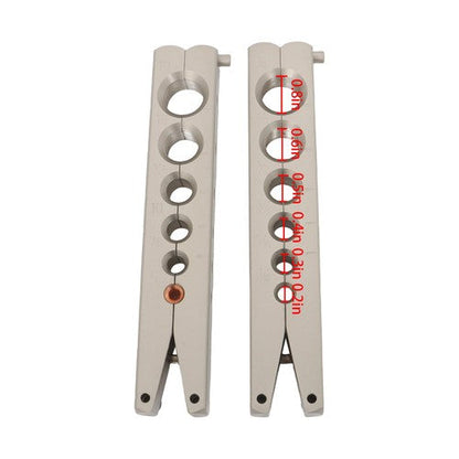 6 Holes Flaring Tool Kit 45° Tube Flare Tool For 1/4 - 3/4 6-19mm Single Flare