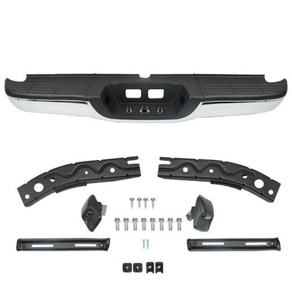 For Toyota Tundra 2000-2005 2006 Complete Steel Rear Step Bumper Assembly Chrome