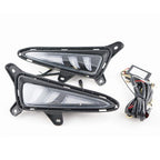 Pair LED Fog Lights DRL Turn Signal Light LH + RH For 2016-2019 Toyota CHR C-HR