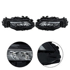 LH+RH Side Black Housing For Nissan Rogue 2021-2023 Headlights Replacement LED