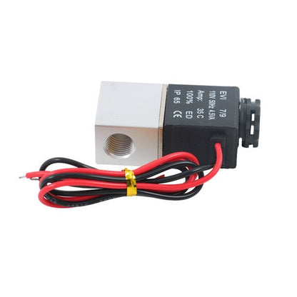 1/4 Inch Fast Closing Zero Differential Air Water Electric Solenoid Valve 110VAC
