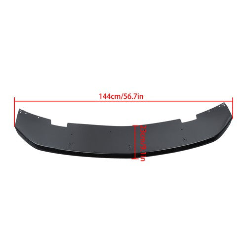 New For Cadillac XT5 2020 2021 2022-23 BLK Plastic Front lower Bumper Cover Set