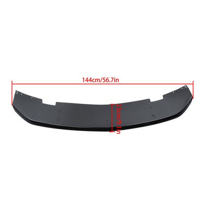 New For Cadillac XT5 2020 2021 2022-23 BLK Plastic Front lower Bumper Cover Set
