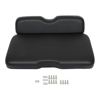 Golf Black Front Seat Cushion Set For E-Z-GO RXV, Freedom RXV 2008-Up Models