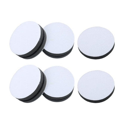 10 Pcs 3" Soft Foam Interface Sponge Pad for Random Orbital Sander - Hook & Loop