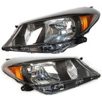 Halogen Headlights Pair for 2012-2014 for Toyota Yaris Hatchback LH RH